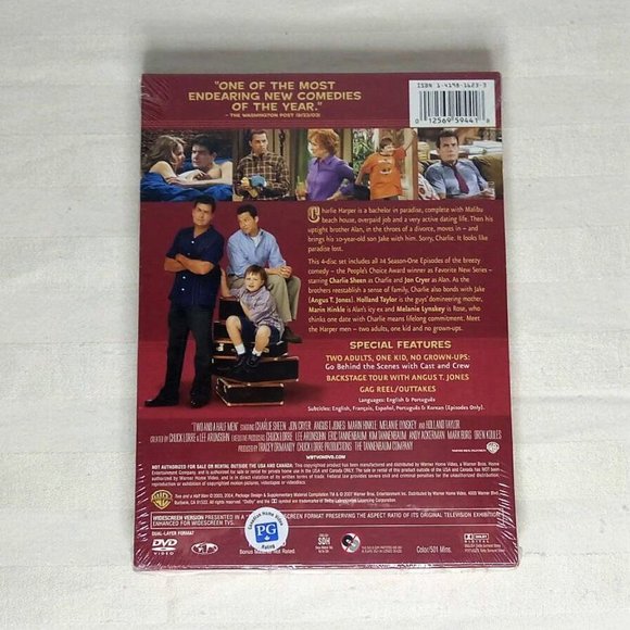 Two and a Half Men (Sealed) - Complete First Season - Picture 2 of 2
